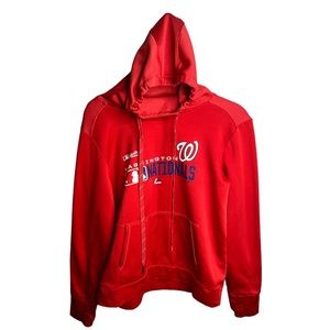 Washington Nationals Red Hooded Jacket
